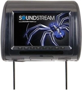 Soundstream VH-70CC Universal Headrest with 7″ LCD + 3 Color Covers - Picture 1 of 1
