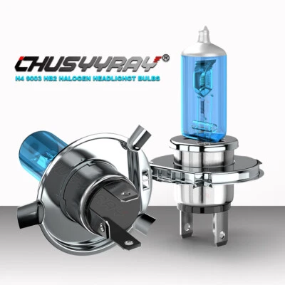 2X H4 9003 Warm White Light Halogen Headlight Bulb For Hyundai Accent 2003-2017 - Image 1 of 4