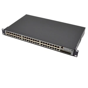 HP V1910-48G Ethernet Switch JE009A 48-Port RJ-45 10/100/1000 4x SFP 104Gbps - Picture 1 of 4