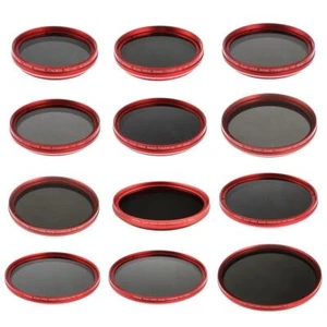40.5~82mm Slim Fader Neutral Density ND Filter Variable Set to ND400 - Picture 1 of 22