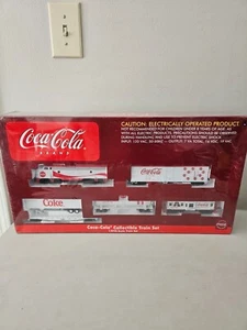 Coke Coco-Cola Collectible Train Set 1/87th Scale Train Set NEW - Picture 1 of 8
