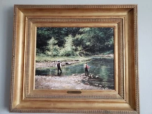 Donny Finley "Fly Fishing" giclee print - Picture 1 of 5