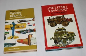 Military Transport of WW2 C. Ellis/D. Bishop & Fighters 1939-1945 K. Munson - Foto 1 di 21