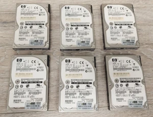 Lot Of 6 HP 300GB 2.5" SAS HDD Hard Drive DG0300FARVV 518194-002 Tested Working - Picture 1 of 12