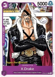 X.Drake Super Pre-Release - ST04-013 LP - One Piece - Bild 1 von 1