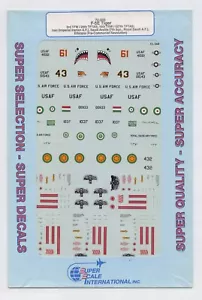 1/72 SuperScale Decals F-5 E Tiger USAF Iran Saudi Arabia Ethiopia 72-366 - Bild 1 von 1