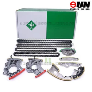 INA Timing Chain Tensioner Guides Rail Kit For Audi A5 A6 Q5 2.8 3.2 CAL CAK CCB - Picture 1 of 6