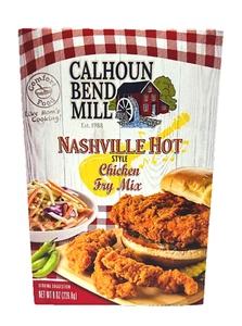 Calhoun Bend Mill Nashville Hot Style Crujiente Mezcla para Pollo 8 oz - Imagen 1 de 1