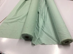 TELAS DE ALGODÓN A CUADROS VERDES: Por los 2 metros: #9592 - Imagen 1 de 8