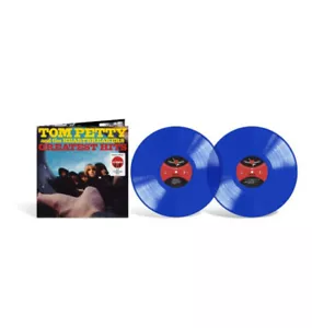 TOM PETTY AND THE HEARTBREAKERS greatest hits 2x 12" BLUE Vinyl LP SEALED NEW - Picture 1 of 10