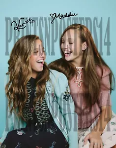 Maddie & Mackenzie Kenzie Ziegler 11x14 SIGNED REPRINT Dance Moms #2 - Picture 1 of 1