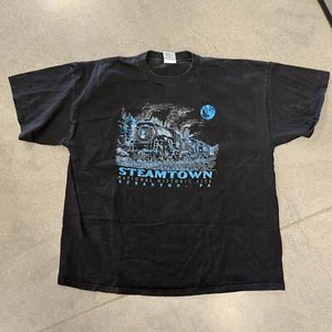 VINTAGE STEAMTOWN SCRANTON,PA 3XL Single Stitch - Bild 1 von 5