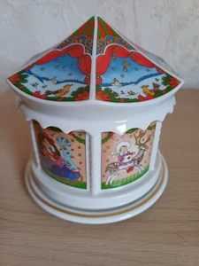 Hutschenreuther Spieluhr Weihnachtsedition 2005, gebraucht, Vitrinenstück, Top - Bild 1 von 4