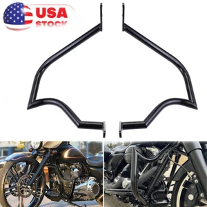 Barra de choque de carretera protectora de motor 2 piezas para Yamaha Vstar 1100 XVS1100 Midnight Custom - Imagen 1 de 12