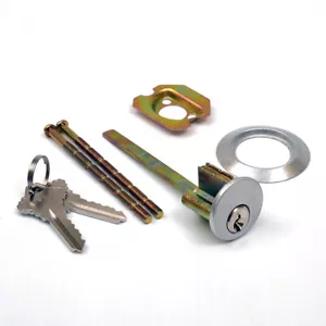 Garage Door Keyed Lock Rim Cylinder (Keyed Alike) - Picture 1 of 5