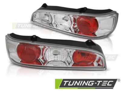 Fanali posteriori adatti per Fiat Seicento 600 98-10 cromati - Immagine 1 di 2