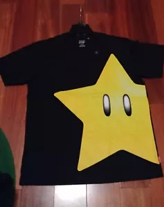 NEW Men's Uniqlo Nintendo Mario Super Star UTGP Graphic T-shirt 100% Cotton - Picture 1 of 9