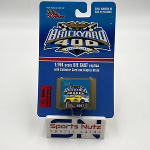 1997 RACING CHAMPIONS BRICKYARD 400 1:144 SCALE DIECAST NASCAR STOCK CAR