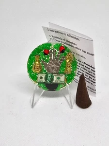 AMULETO DE DINERO SUERTE Y PROSPERIDAD GRATIS INCIENSO ORACION INTRUCCIONES - Bild 1 von 2