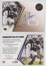 2010 Press Pass Signings Bronze NaVorro Bowman #PPS-NB Rookie Auto RC