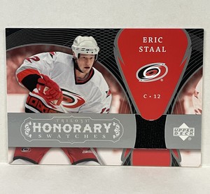 2007-08 Upper Deck Trilogy Honorary Swatches Eric Staal #HS-ES Jersey