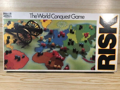 Risk Board Game - Parker - World Conquest Game - Vintage 1985 - Complete - VGC - Image 1 of 4