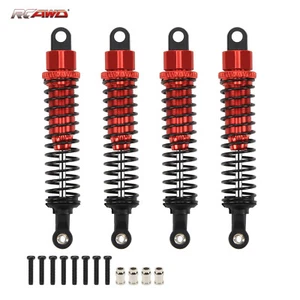 4x Amortiguador delantero/trasero de aleación de 80 mm para mejoras 1-12 1-16 BEZGAR LAEGENDARY - Imagen 1 de 24