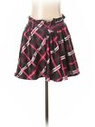 Kenzo Paris Black/Pink Plaid Paperbag Skirt, Size 36 (FR) 4 (US)