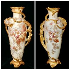 Antique ROYAL BONN Belle Époque Art Nouveau-Art Deco Hand Painted Baluster Vase