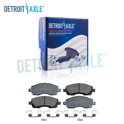 Front Ceramic Brake Pad w/Hardware for 1997 1998 1999 2000 Subaru Impreza Legacy Foto 1 de 4
