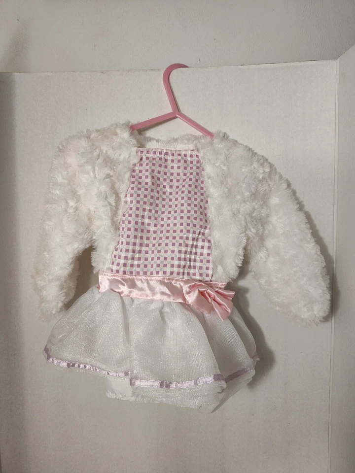 Vestido de Pascua Cordero Infantil 6-12 Meses Foto 1 de 4