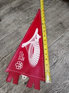 Vintage Montreal 1976 Olympics Official Olympic Games Pennant Banner - Bild 1 von 4