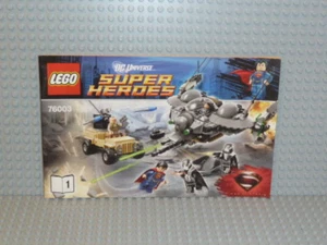 LEGO®Super Heroes Bauanleitung 76003 Superman: Battle of Smallville Heft 1 B1858 - Bild 1 von 1