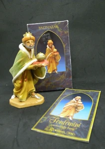 1992 Fontanini Krippe 5" Sammlung BALTHAZAR #72516 mit Box & Story Card - Bild 1 von 12