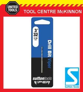 SUTTON XP BULLET 3/32” HSS IMP / A/F JOBBER DRILL BIT – WOOD, METAL & PLASTIC - Picture 1 of 2