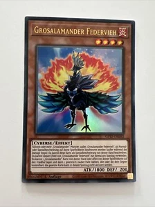 YU GI OH GROSALAMANDER FEDERVIEH GFTP-DE092 ULTRA RARE 1.AUFLAGE - Bild 1 von 3