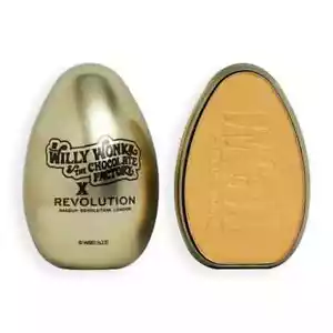 Makeup Revolution Willy Wonka ~ Golden Egg Highlighter ~ I Want It Now ~ BNIB - Picture 1 of 5