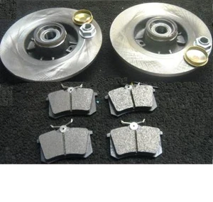 DISCHI FRENO POSTERIORI CON CUSCINETTI RENAULT MEGANE MK3 1.2 1.4 1.6 1.5DCI 2008-2012 - Foto 1 di 1
