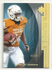 MARQUISE GOODWIN 2013 Ultimate Collection Gold Spectrum ROOKIE Serial #7/10