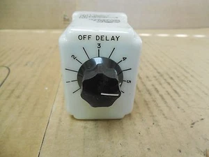 Potter & Brumfield Time Delay Relay CKB-38-71067 120 VAC 10 A Amp .1-10 Sec Used - Picture 1 of 3