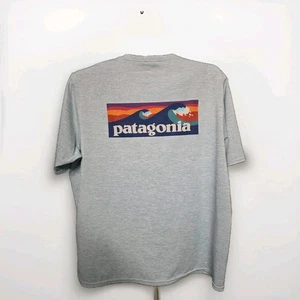 Patagonia Capilene Cool Daily Short Sleeve T-shirt Men's 50+ UPF Size Large Blue - Picture 1 of 5