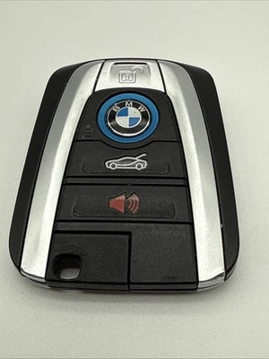 14-21 BMW i3 I01 chaveiro entrada sem chave interruptor de bloqueio remoto com 2 chaves fabricante de equipamento original - Imagem 1 de 4