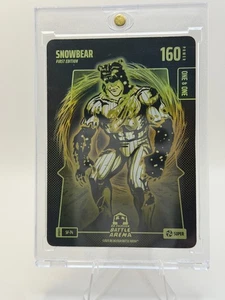Bo Jackson Battle Arena SNOWBEAR ~Pete Alonso ~1st~ ONE of ONE SF-74 SUPER 160 - Bild 1 von 10