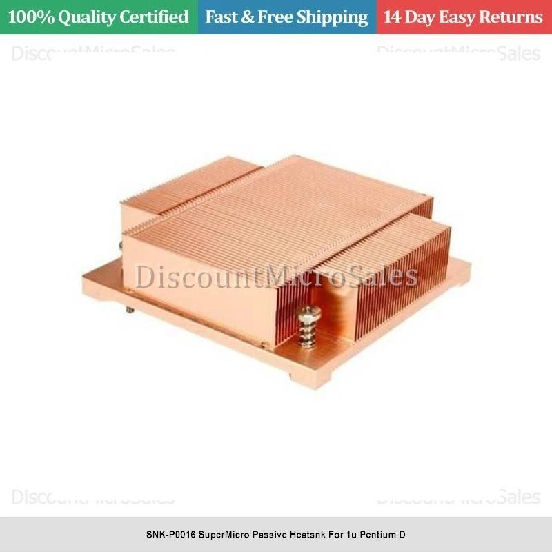 Calentador pasivo SNK-P0016 SuperMicro para 1u Pentium D Foto 1 de 1