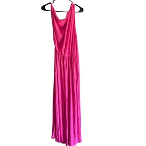 Free people Mono Rosa Pierna Ancha Sin Mangas Informal Largo Verano XS Cómodo - Imagen 1 de 3