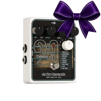Electro Harmonix Bass9 Bass Machine Analog Pedal TONE - Image 1 of 4