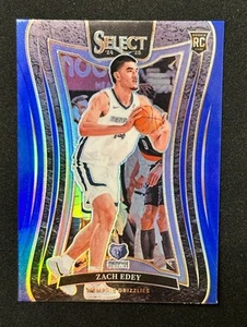2024-25 Select Basketball - Zach Edey RC - Mezzanine Level Blue Prizm - 391 - Bild 1 von 2