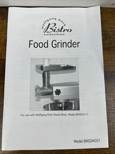 Wolfgang Puck Lebensmittel Fleischwolf Aufsatz Standmixer Bistro Wurstmaschine NEU! - Bild 1 von 5