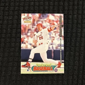 Mark McGwire - Backyard Baseball 2001 Card - Pacific - Picture 1 of 2