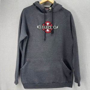 Sudadera con Capucha Independent Trucks Años 90 Para Hombre Grande Gris Sudadera con Capucha Skate Y2K - Imagen 1 de 9